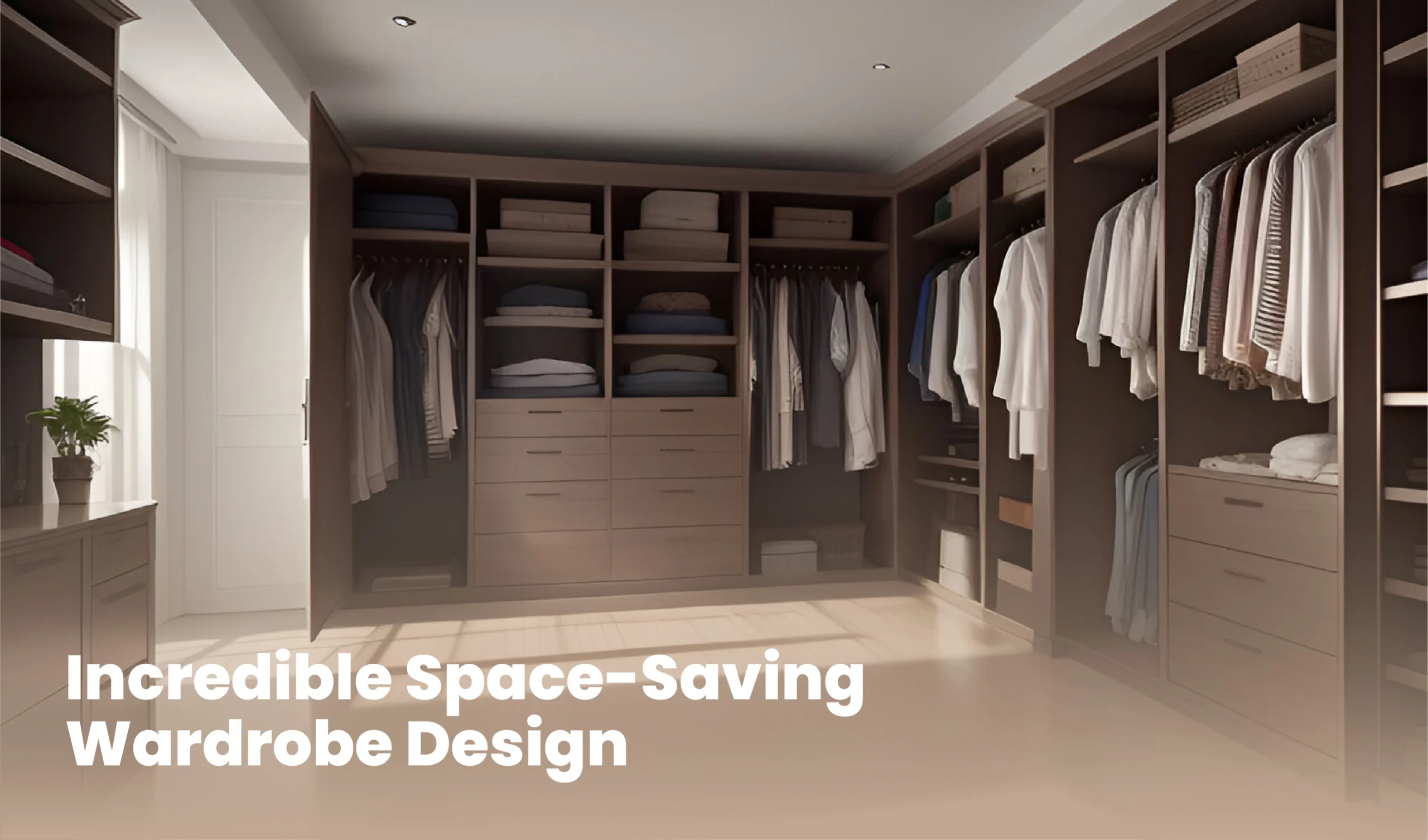 Space Saving Wardrobe