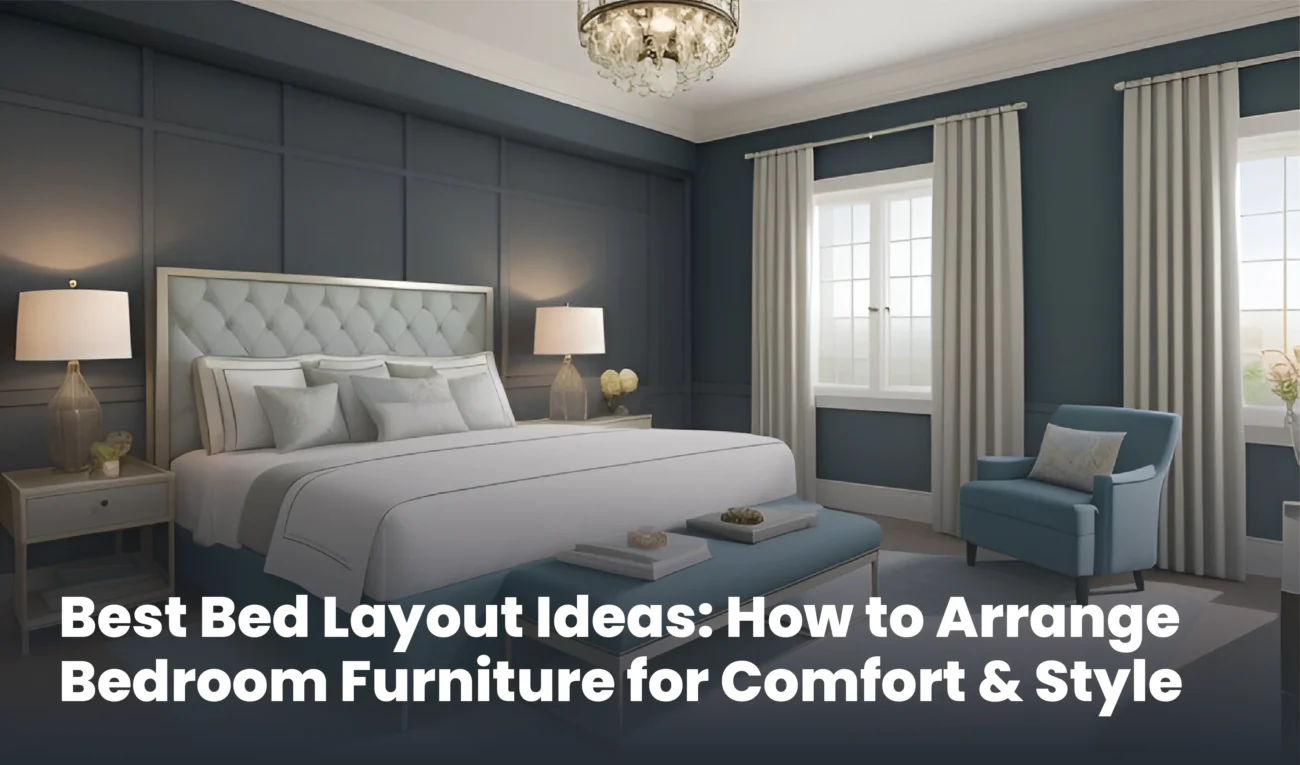 bed layout ideas