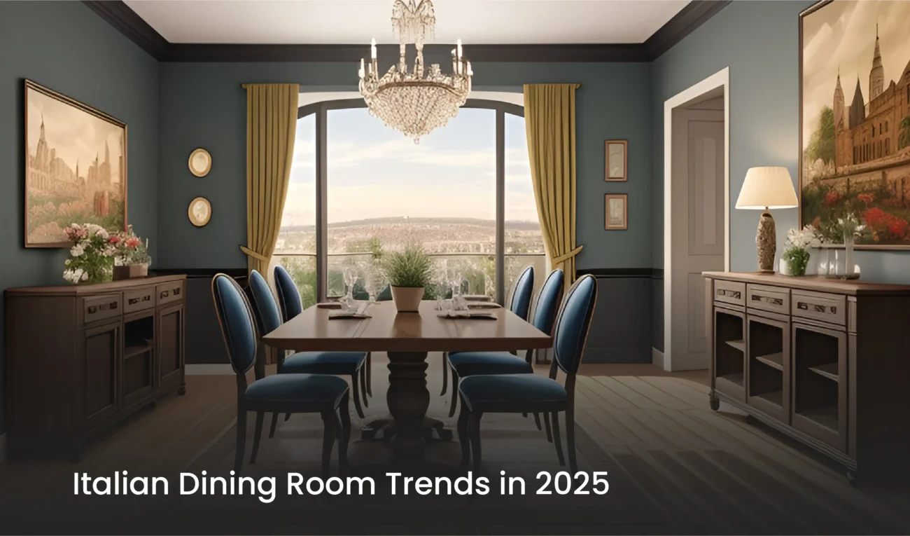 Italian Dining Room Trends by Cash and Carry Beds