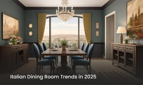 Italian Dining Room Trends by Cash and Carry Beds