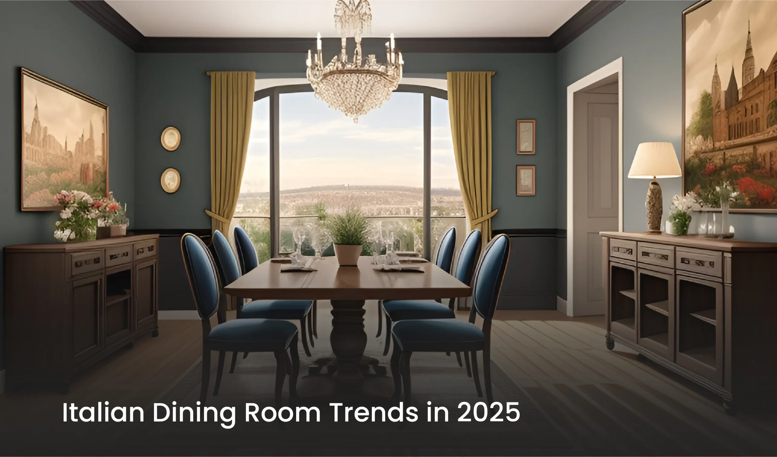 Italian Dining Room Trends by Cash and Carry Beds