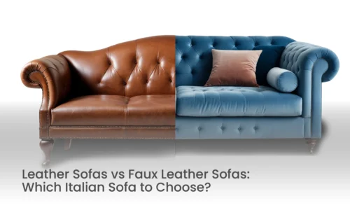 Leather Sofas vs Faux Leather sofas