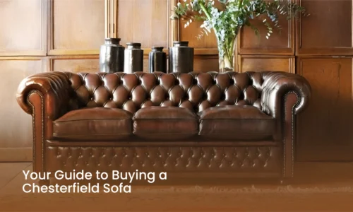 Chesterfield sofa by Cash and Carry Beds