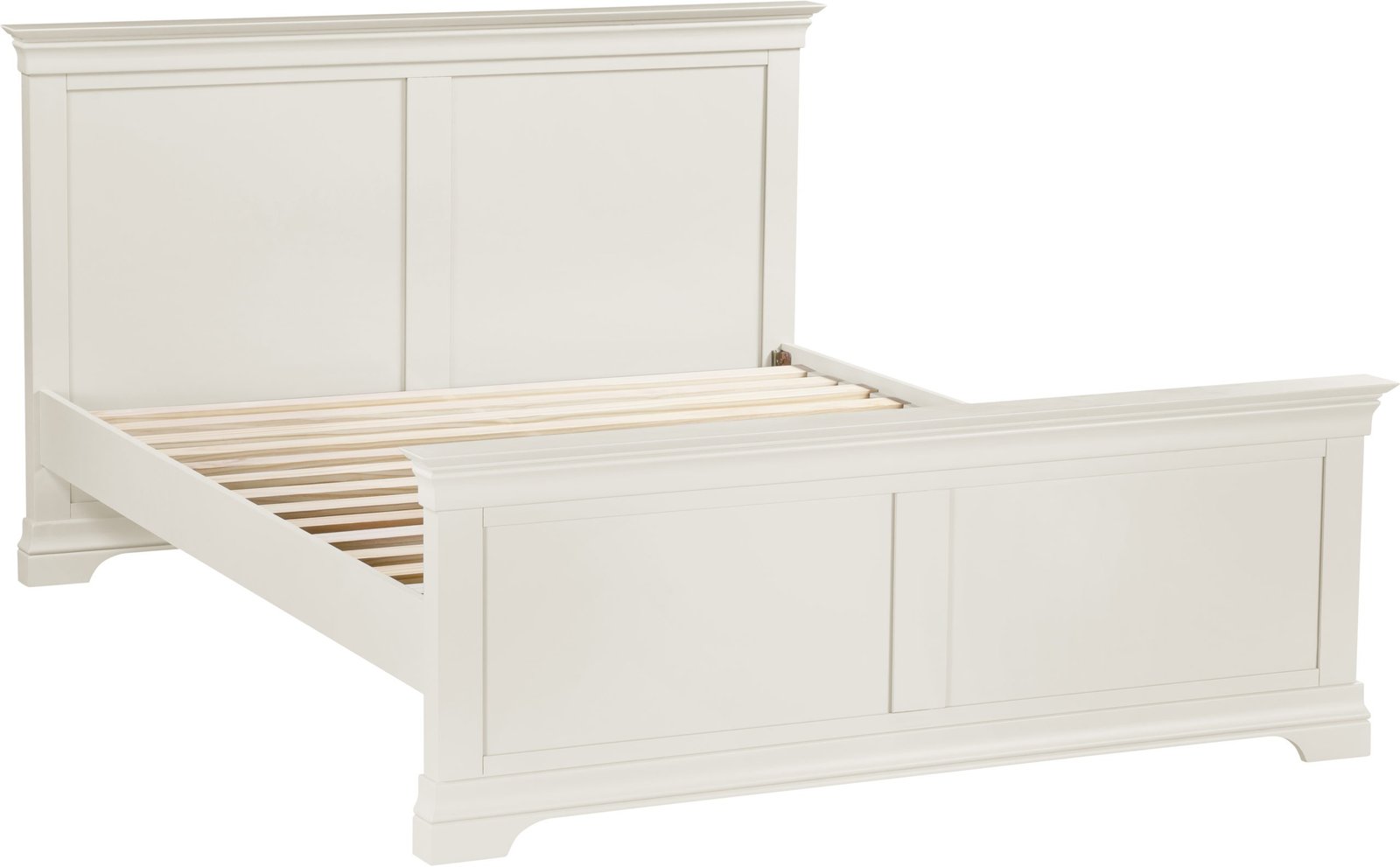 Bordeaux Double Bed High Foot End (Ivory Colour) - Image 6