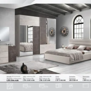 Urban Bedroom Furniture Set - Modern Elegance Collection