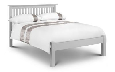 Barcelona Bed - Low Foot End Dove Grey (Julian Bowen) - Image 2