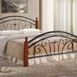Tulip / Jersy Strong Metal / Wooden Legs Bed Frame