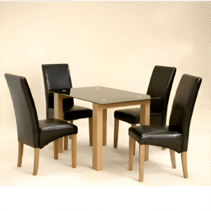 Adina Dining Set (Black)