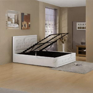 Alice Faux Leather Ottoman Storage Bed Frame