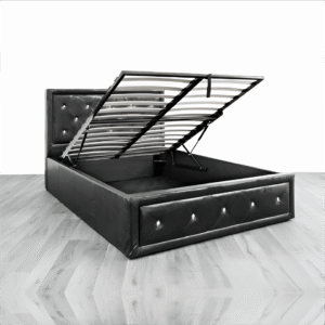 Alice Faux Leather Ottoman Storage Bed Frame