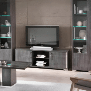 Armony Grey High Gloss Tv Stand by SanMartino
