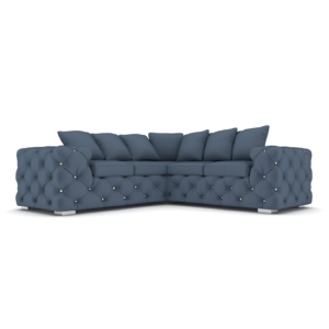 Ashton Corner Sofa Plush Velvet All Colour Available
