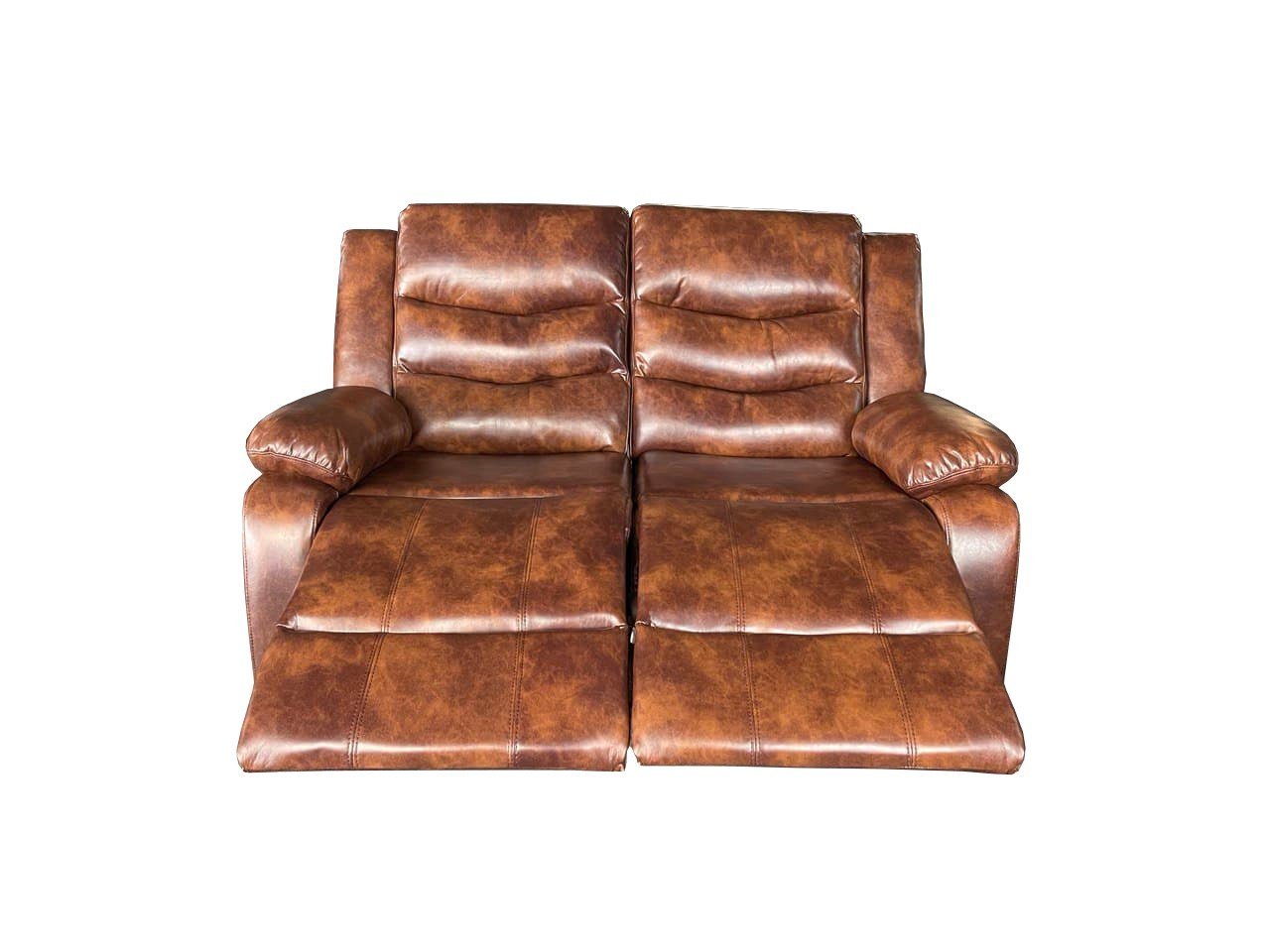 Roma 3+2 Recliner High Quality AIR LEATHER – Brown - Image 3
