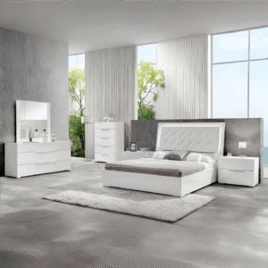Bianca Modern italian White Bedroom Furniture Set