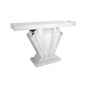 Bianco Mirror fan console table