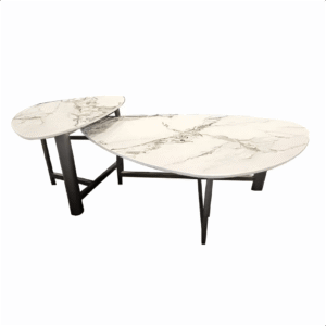 CASCADE CERAMIC COFFEE TABLE SET