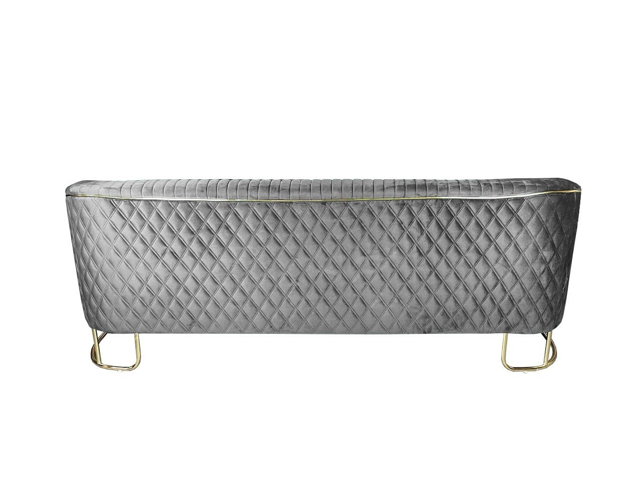 CHELSEA 3+2 FABRIC SOFA SET – GREY - Image 4