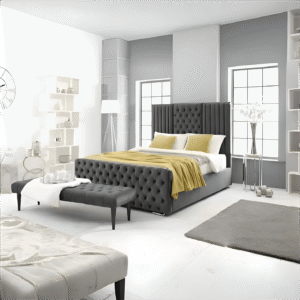 Chelsea Top Notch Handmade Quality Fabric Bed Frames ALL SIZES AVAILABLE