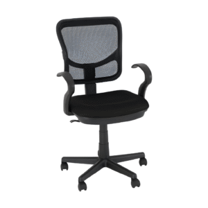 Clifton Black Computer Chair With Arm