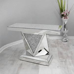 Crushed Mirror Console Table (GD-1534)