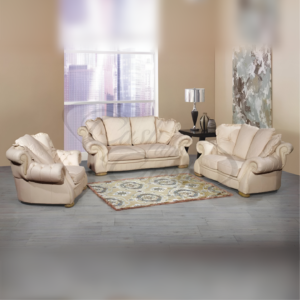 Diana Classic Italian Leather Sofa Suite