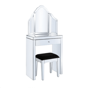 Dressing Table Set (Clear Mirror)