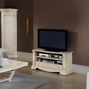 Elizabeth Beige Marble Italian TV-HIFI Unit (H2O Design)