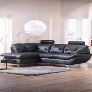 Emi Leather Corner Sofa