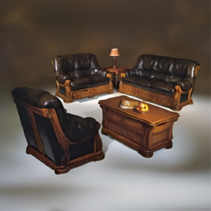 Florence 3+2+1 Leather Sofa Set