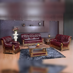 Genuine Leather Sofa (Cyprus)