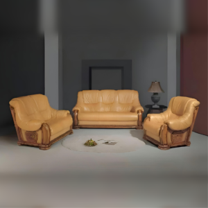 Genuine Leather Sofa Suite