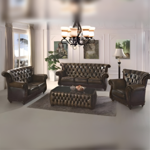 Italian Chesterfield Sofa Set