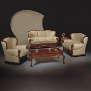 Klassica Classic Italian Leather Sofa Set
