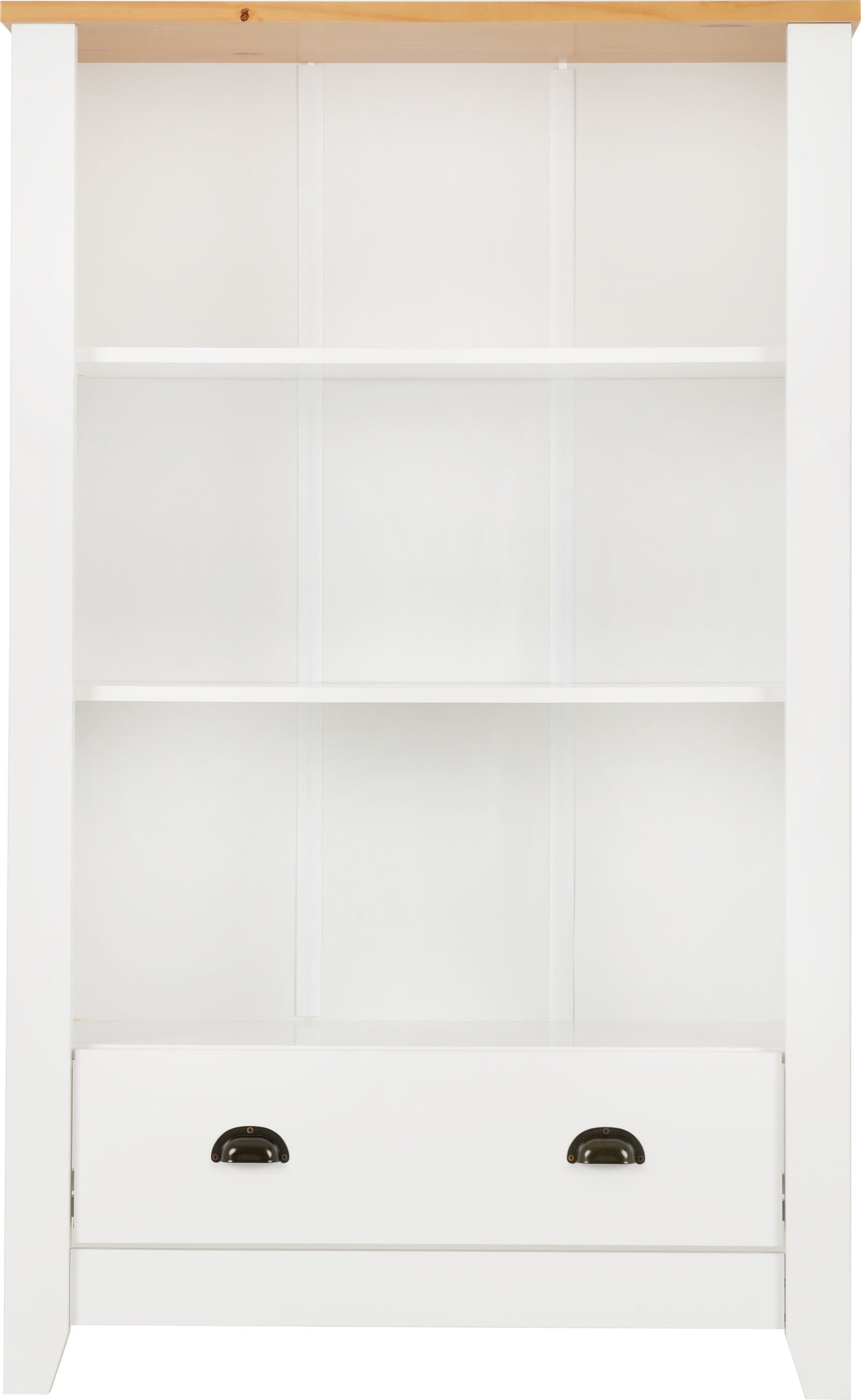 Ludlow bookcase White/Oak Lacquer Seconique - Image 2
