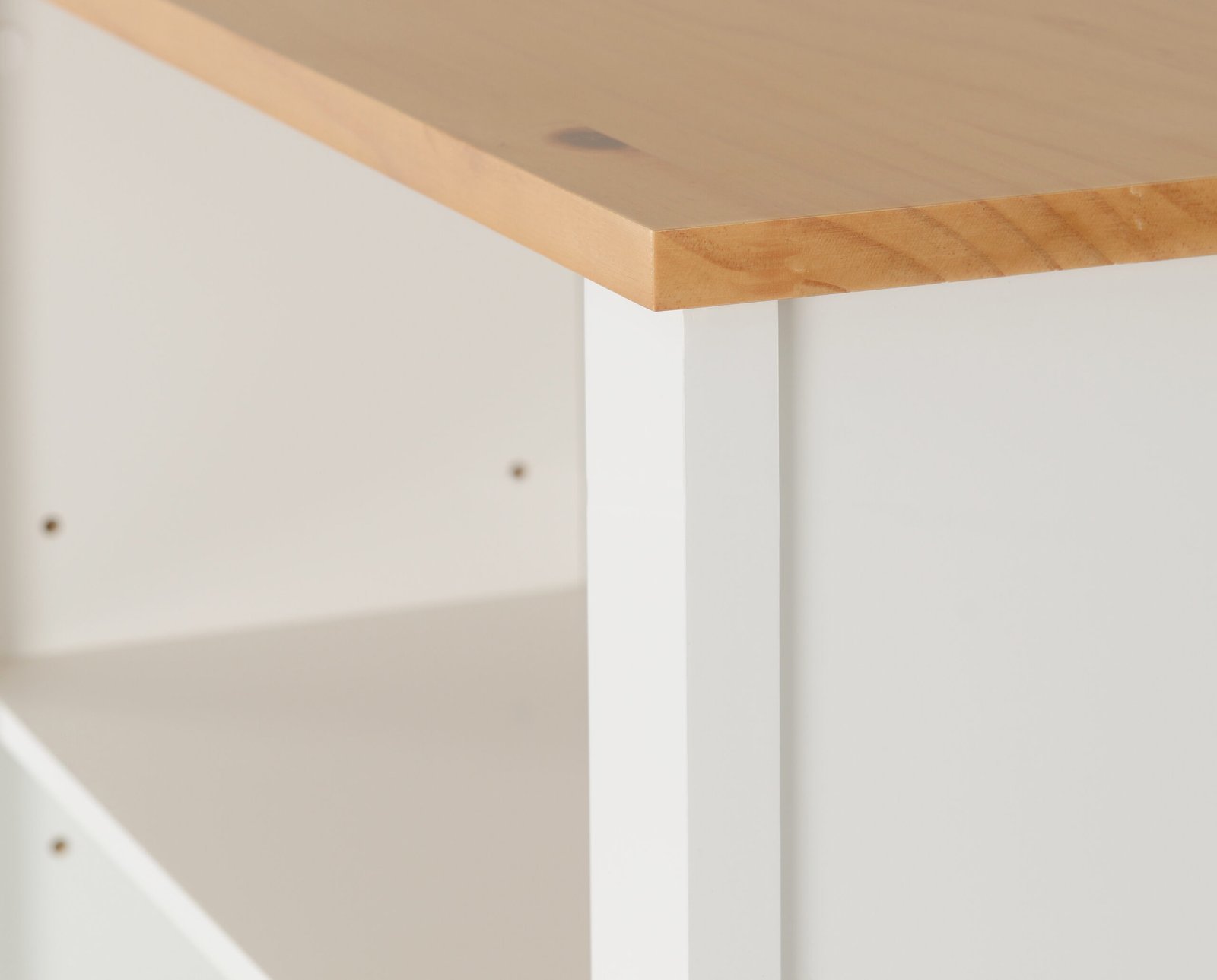 Ludlow bookcase White/Oak Lacquer Seconique - Image 4