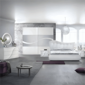 Mabel Complete Bedroom White Larch