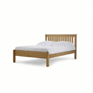 Manila Low Foot End Wooden Pine Double Oak/White