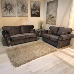 Merlin Plush Velvet Sofa 3+2 Set