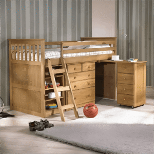 Mid Sleeper with 3+2 Chest Waxed