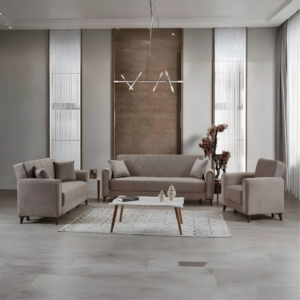 Milton Turkish Sofa Bed Strong Storage Base - Coffee Colour