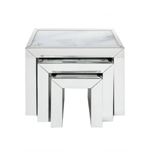 Mirror Marble Nest Of Tables