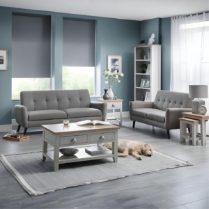Monza Fabric Upholster 3+2+1 Sofa Set from Julian-Bowen