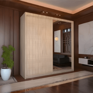 NEW ROYAL 2 Door 203 cm Sliding Wardrobe