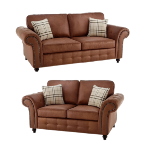 OAKLAND 3+2 NEVADA FABRIC SOFA TAN COLOUR