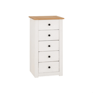 Panama 5 Drawer Narrow Chest