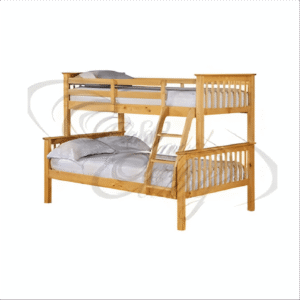 Porto Triple Bunk Bed Pine