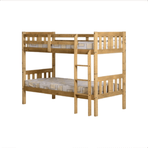 Rio 3' Bunk Bed in Distressed Waxed Pine