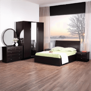 Torino Double Ottpman Storage Bed Frame or Bedroom Set (Coffee)