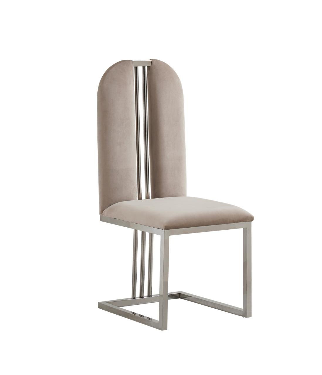 Sarah Marble Grey Top Dining Table with 6 Armenia Chairs - Image 5