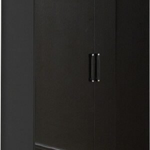 Charisma 2 Door Wardrobe in Black Gloss
